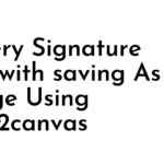 jQuery Signature Pad with saving As Image Using html2canvas