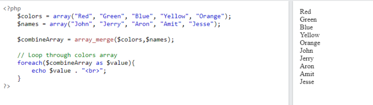how-to-print-multiple-array-values-in-php-coding-tasks